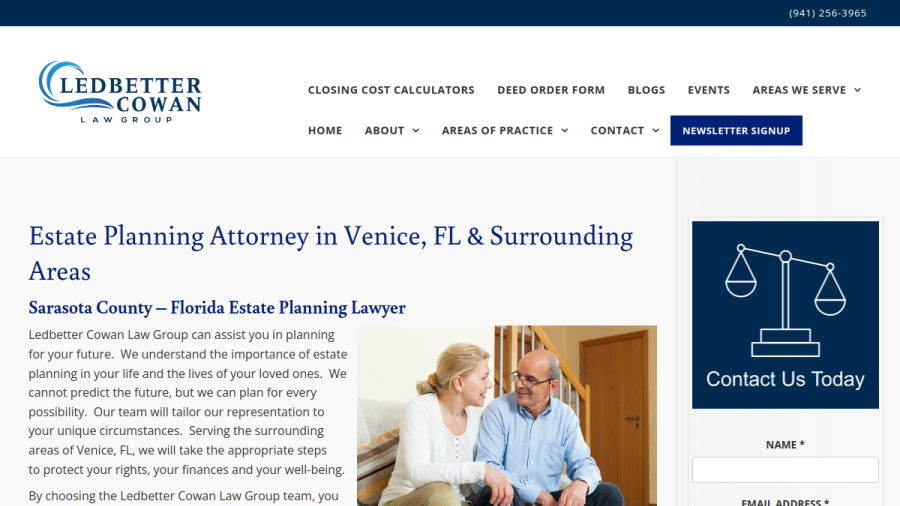 Ledbetter Law Group website