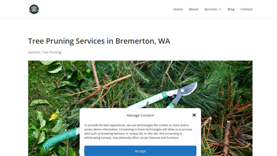 Lefler Tree Service website