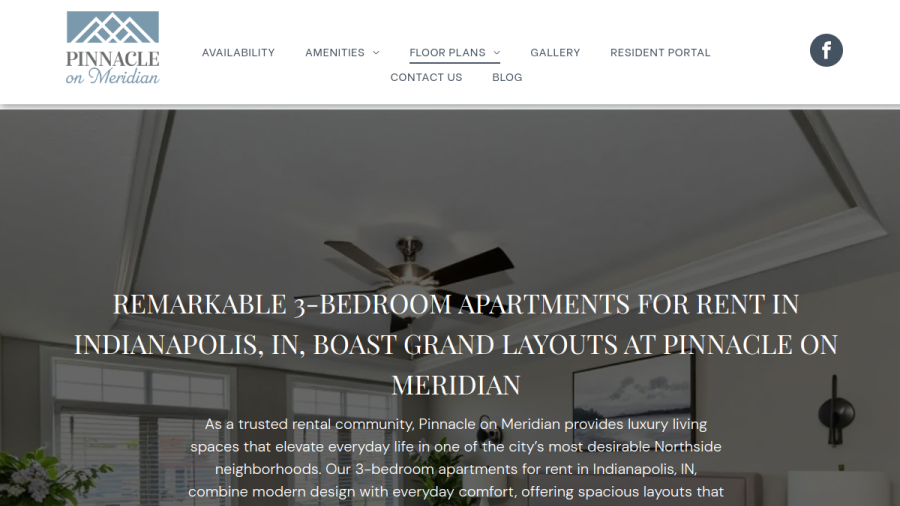 Pinnacle on Meridian website
