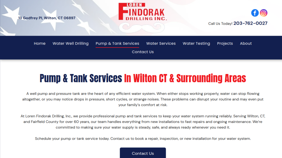 Loren Findorak Drilling Inc. website