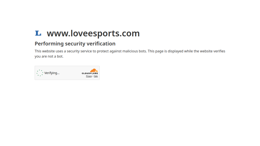Love Esports website