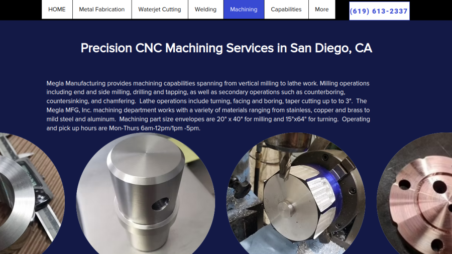 Megla Manufacturing, Inc. website
