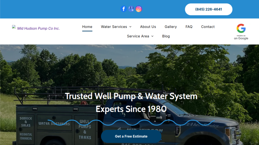 Mid Hudson Pump Co. Inc. website