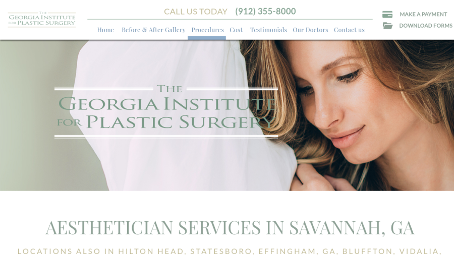 The Georgia Institute for Plastic Surgery website
