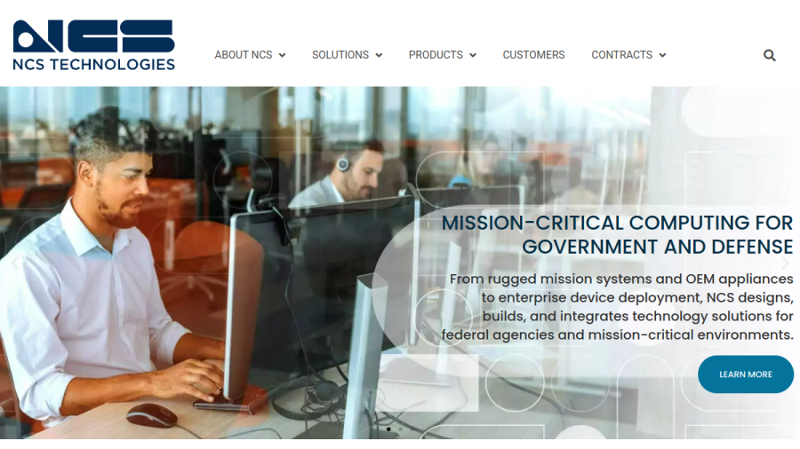 NCS Technologies, Inc. website
