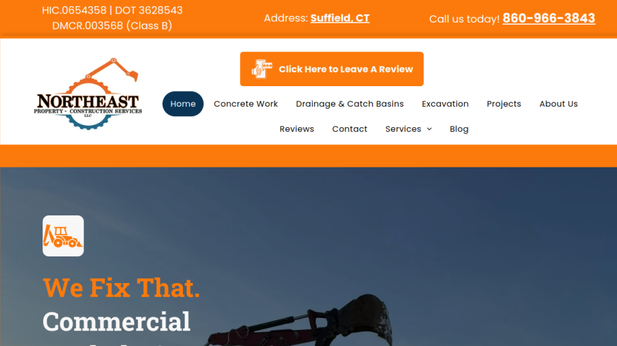 Northeast Property-Construction Services LLC website