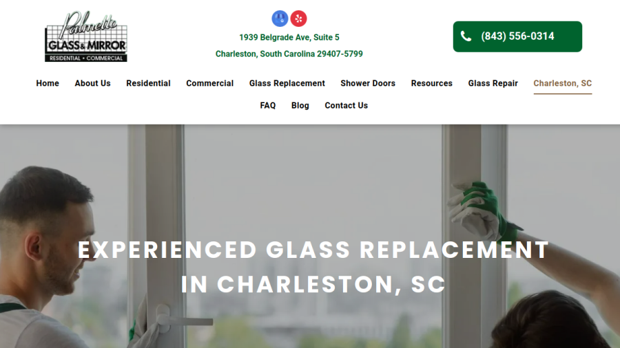 Palmetto Glass & Mirror Inc website