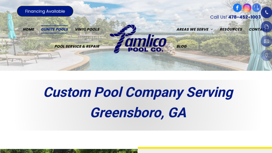 Pamlico Pool Company Inc website
