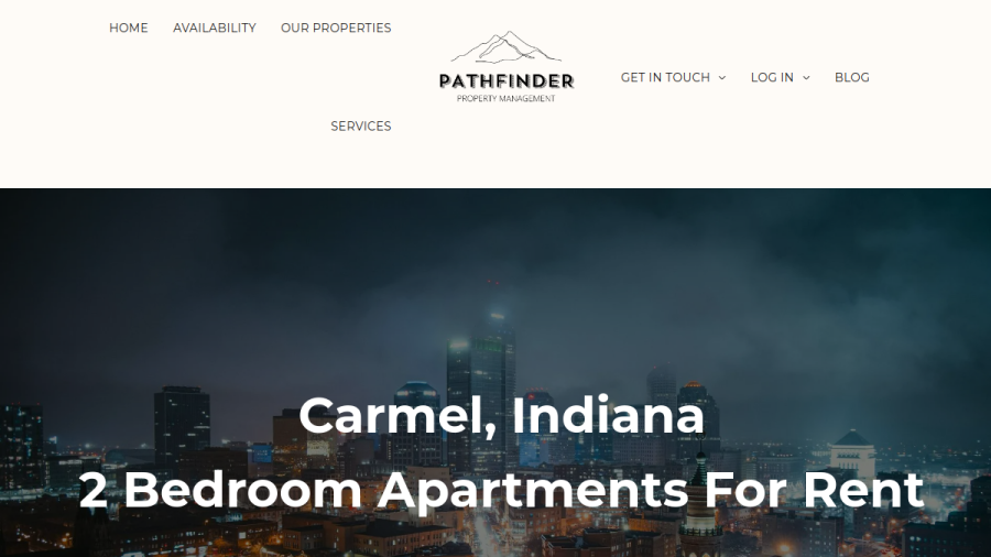 Pathfinder Property Management website