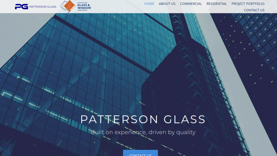Patterson Glass website