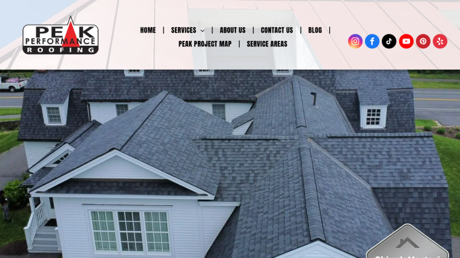 Peak Performance Roofing LLC website