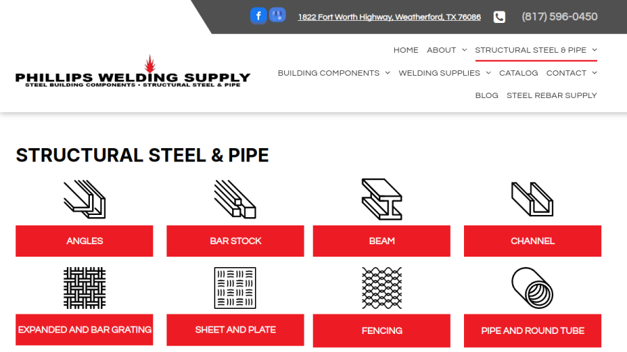 Phillips Welding Supply Inc website