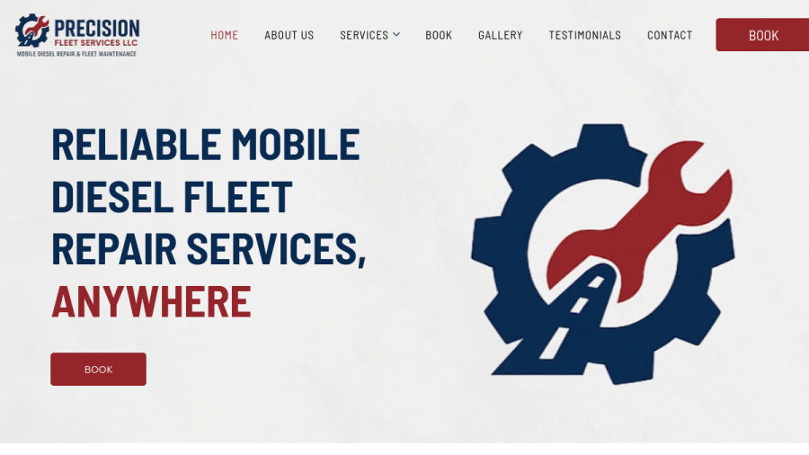 Precision Fleet Services LLC website