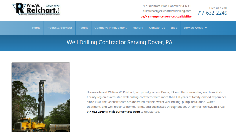 William W. Reichart, Inc. website