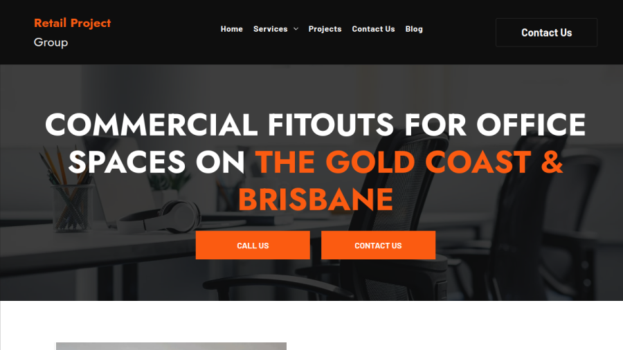 Retail Project Group website