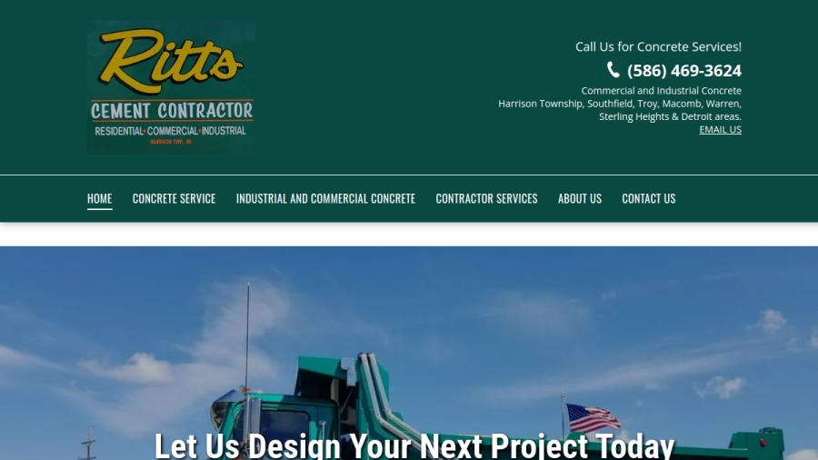 Ritts Cement website
