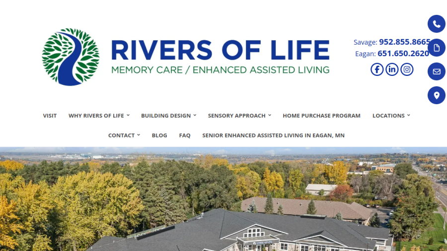 Rivers of Life website