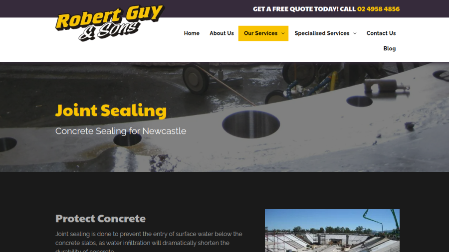 Robert Guy & Sons Pty Ltd website