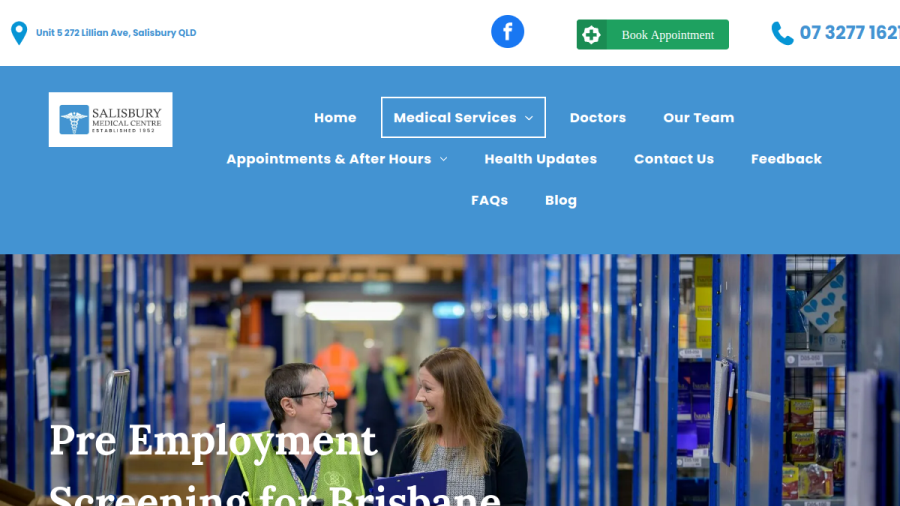 Salisbury Medical Centre website