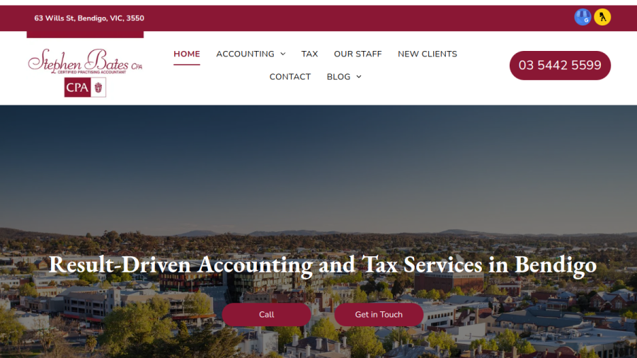 Stephen Bates CPA website
