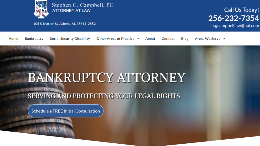 Stephen G Campbell, PC website