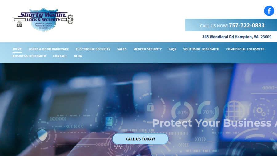 Shorty Wallin Lock &Security website