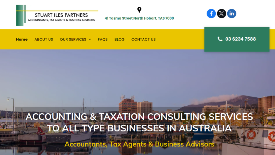 Stuart Iles Partners website
