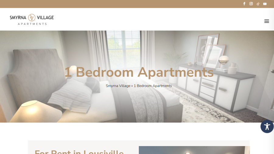 Smyrna Village Apartments website