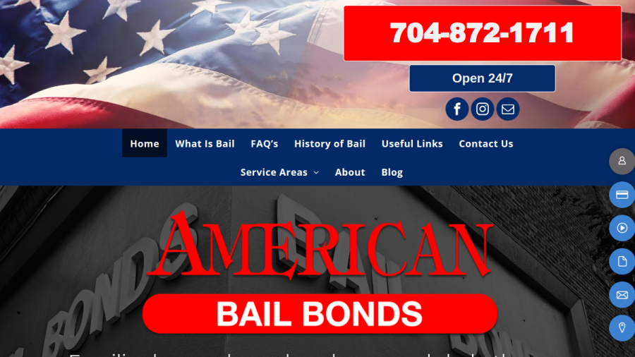American Bail Bonds website