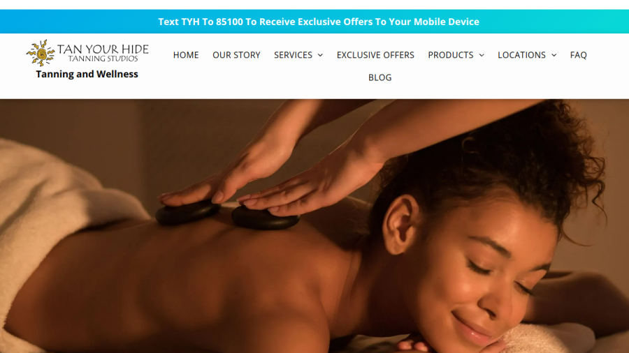 Tan Your Hide website