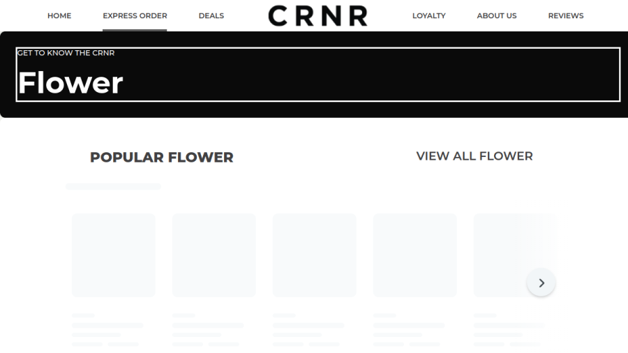 Screenshot of the Source Cannabis Long Beach website