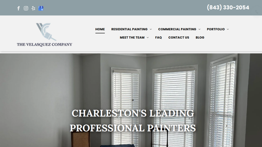 The Velasquez Company website