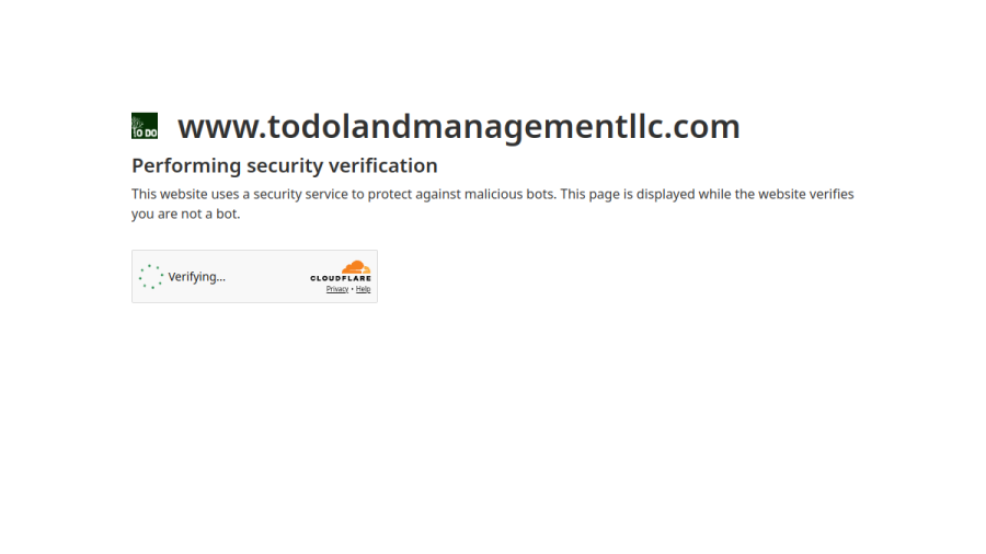 To Do Land Management LLC website