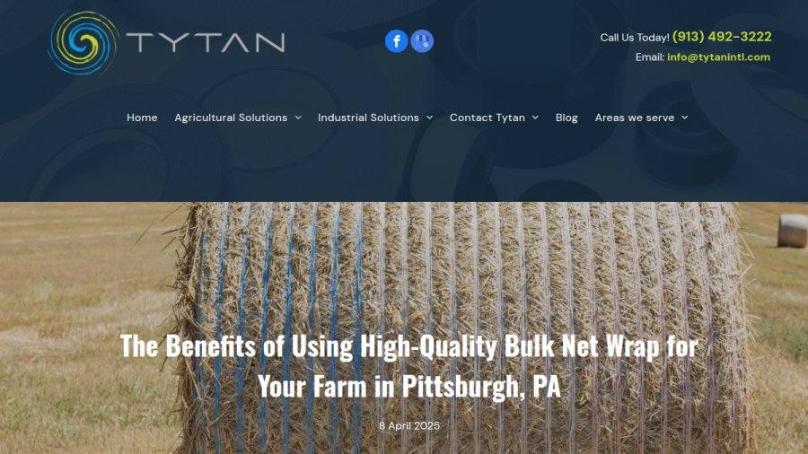 Tytan International LLC website screenshot
