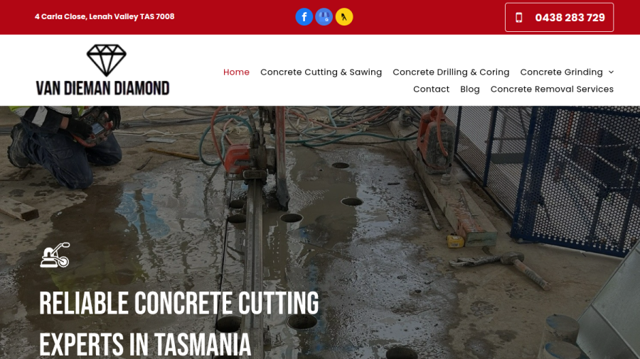 Van Dieman Diamond website