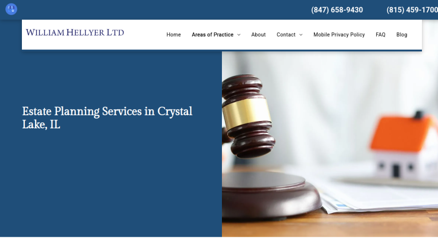 William A. Hellyer Ltd website screenshot