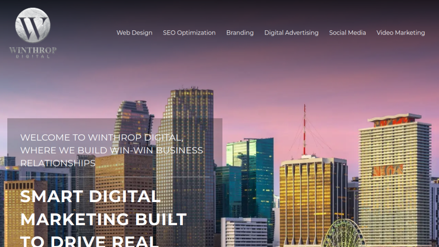 Winthrop Digital website