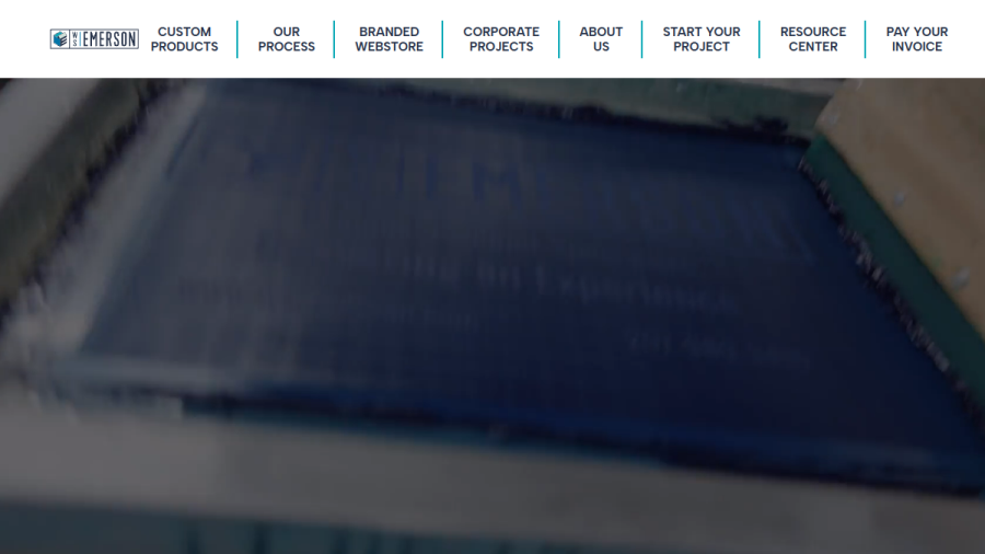 W.S. Emerson website screenshot