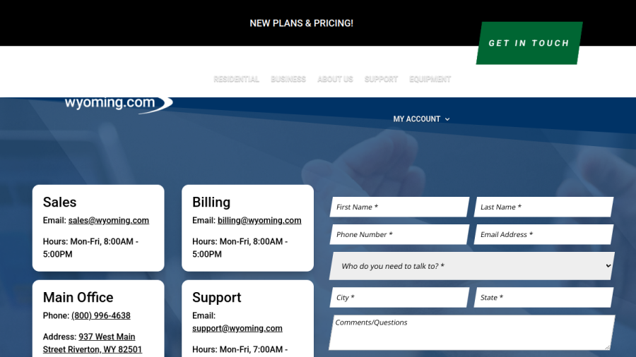 Wyoming.com website