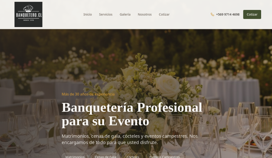 Preview Banquetero.cl