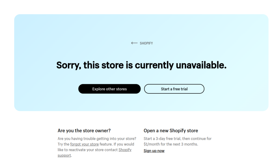 Bluu Skin website screenshot