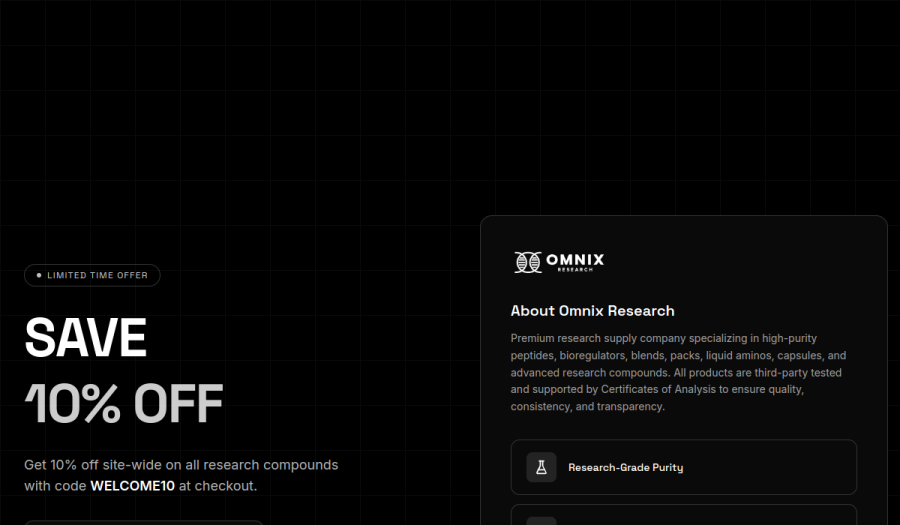 Omnix Prestige website preview