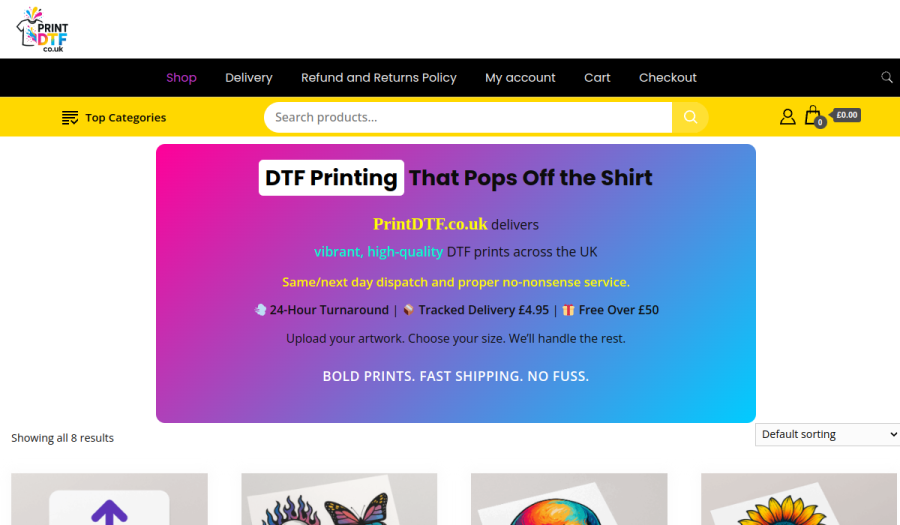Print DTF website