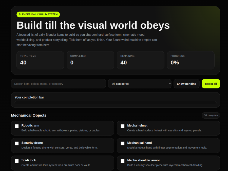 Preview of Blender Project File