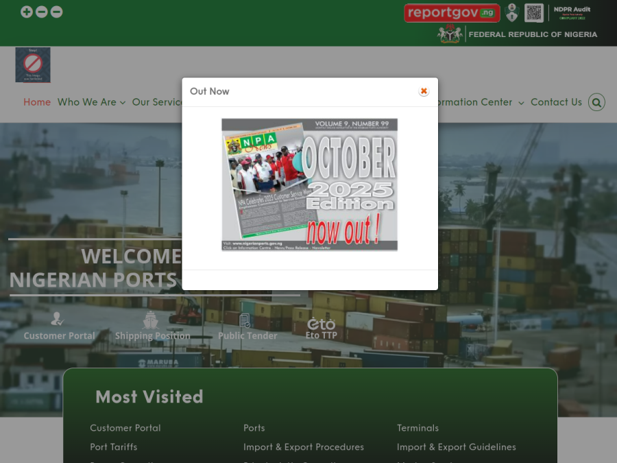 Nigerian Ports Authority preview