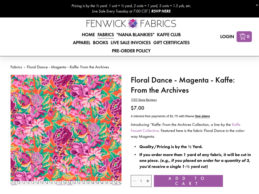 Floral Dance – Magenta