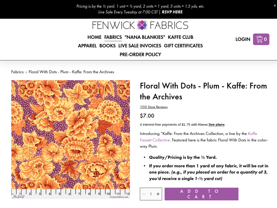 Floral With Dots – Plum