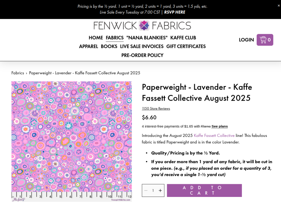 Paperweight – Lavender