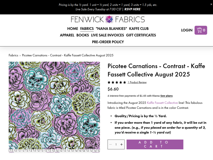 Picotee Carnations – Contrast