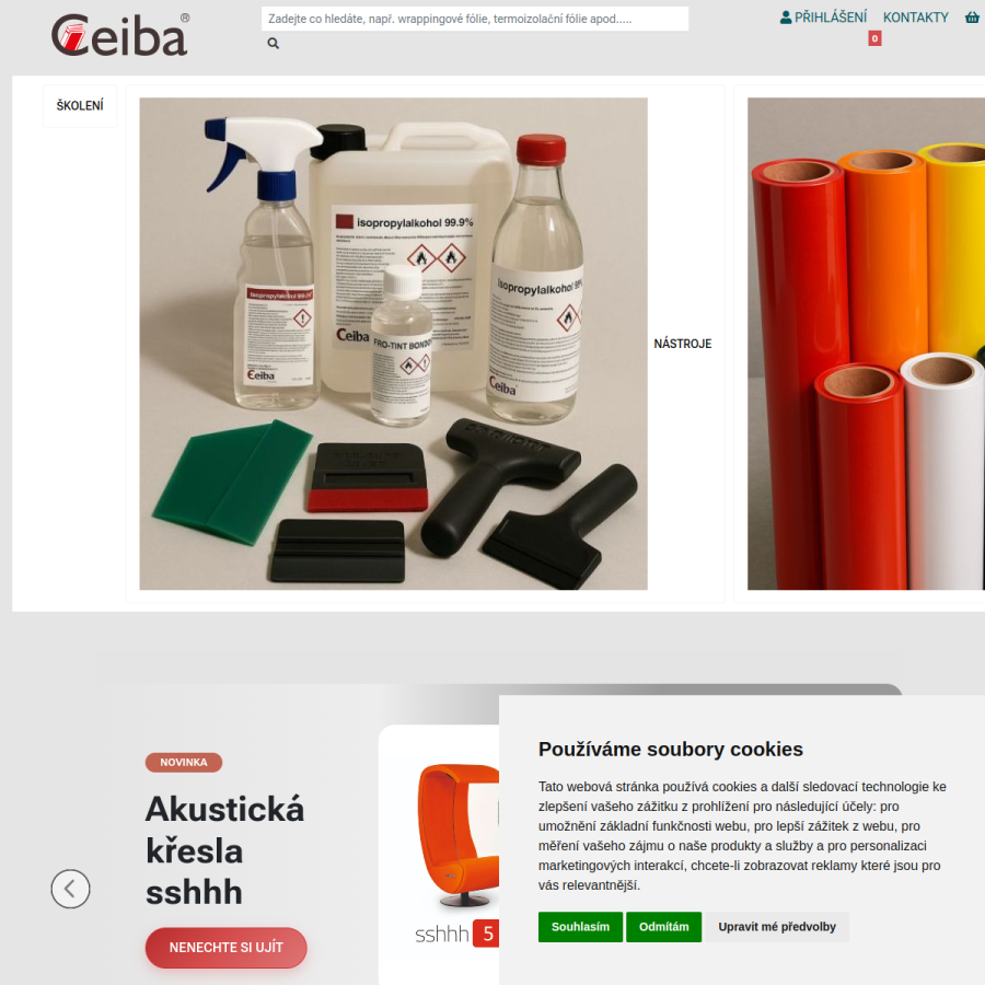 Náhled folie.ceiba.cz